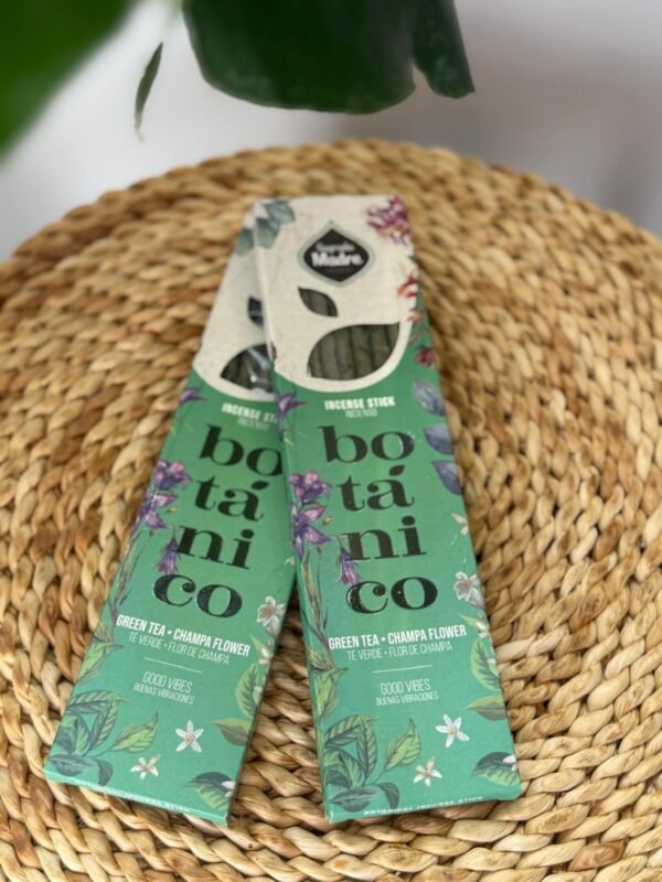 Té verde-Flor de Champa Incienso Línea Botanic - Té Verde y Flor de Champa