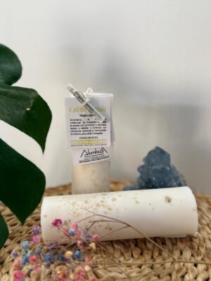 Vela Calcita Dorada - Conciencia