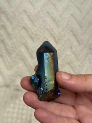 Cuarzo aura titanio Cuarzo Aura Titanio Bruto