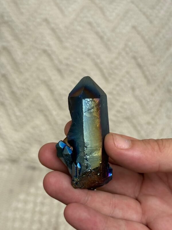 Cuarzo Aura Titanio Bruto