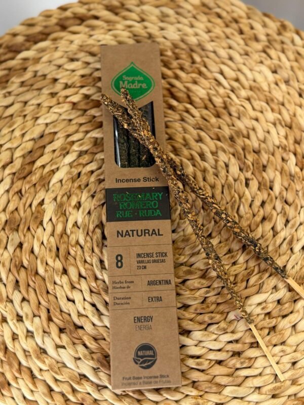 Línea Natural- Romero y Ruda Incienso Línea Natural – Romero y Ruda