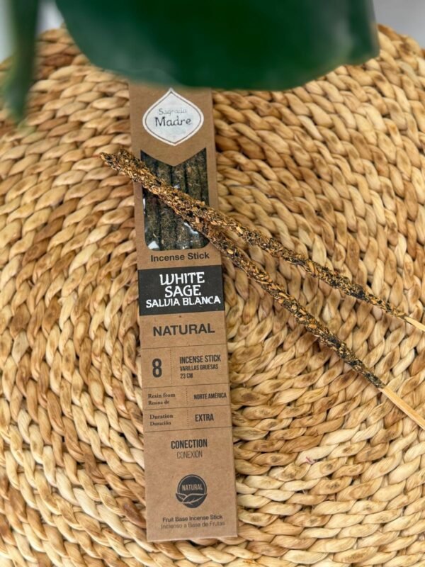 Incienso Línea Natural – Salvia Blanca
