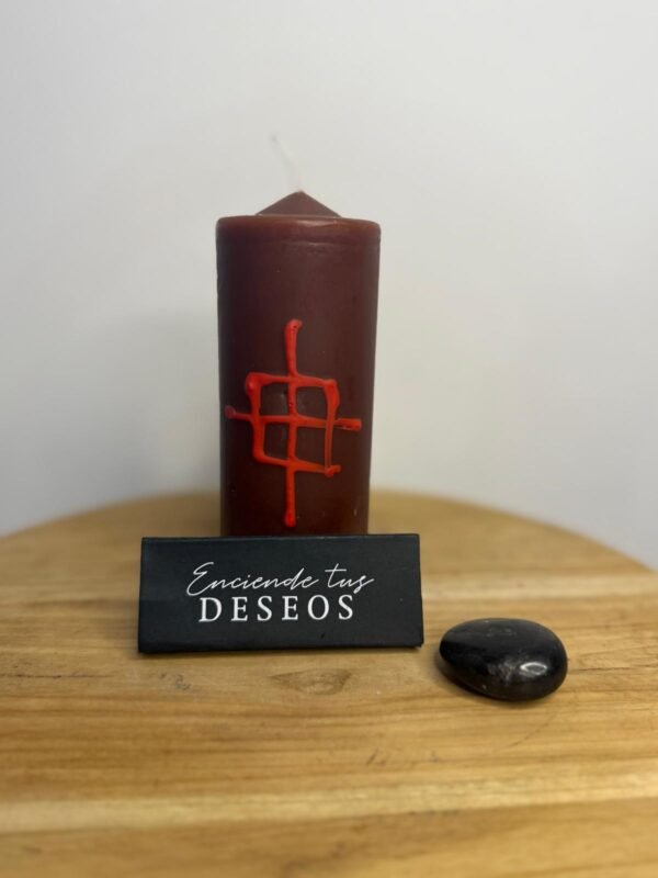 Velón doble carga Diosa de la Justicia