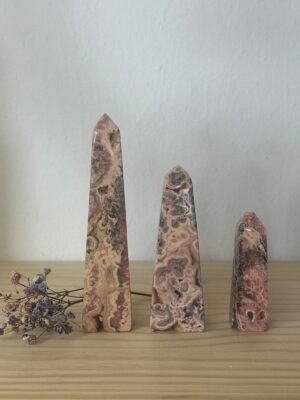 puntas rodrocosita Rodocrosita