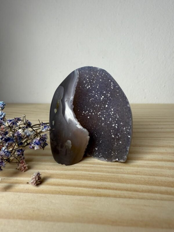 agata mini semicerrda Ágatas Drusas y Geoditas de Azúcar