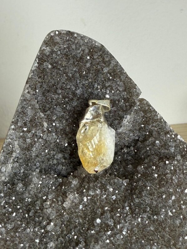 colgante citrino Citrino en Bruto