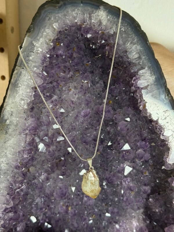 collar citrino Citrino en Bruto