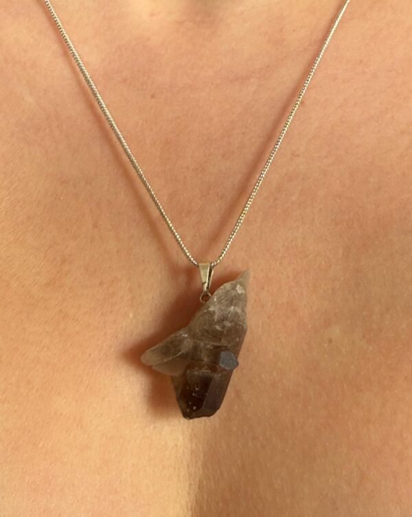 collar cuarzo ahumado Collar Cuarzo Ahumado