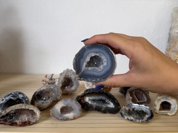 drusitas agata Ágatas Drusas y Geoditas de Azúcar