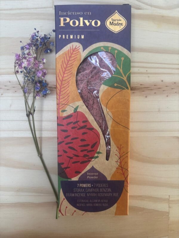 polvo 7 poderes Incienso Natural en Polvo