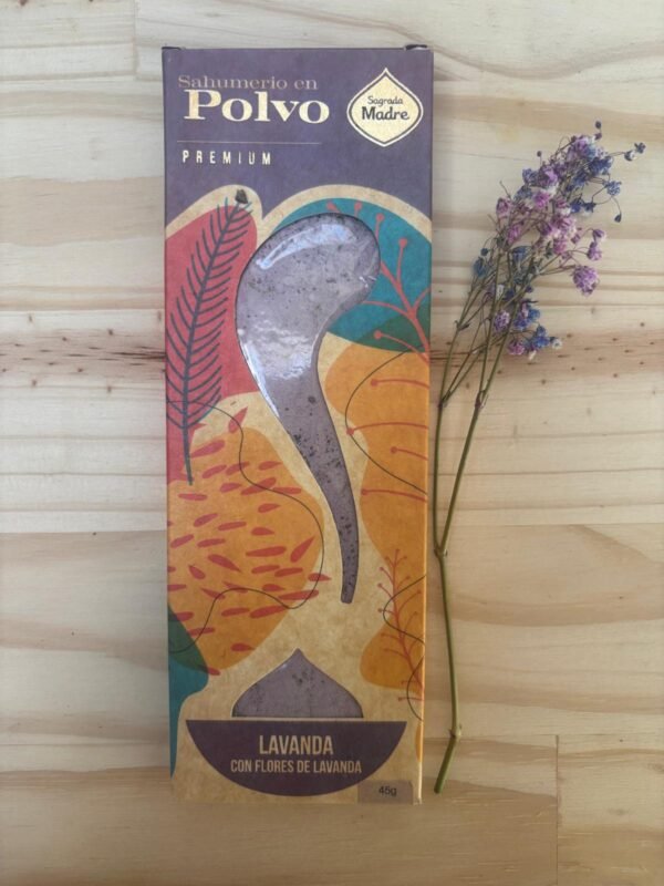 polvo lavanda Incienso Natural en Polvo