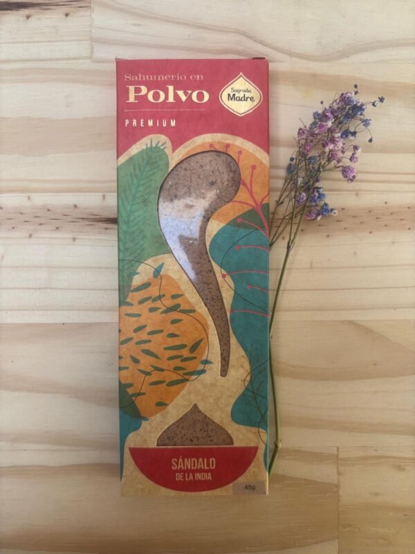 polvo sándalo Incienso Natural en Polvo