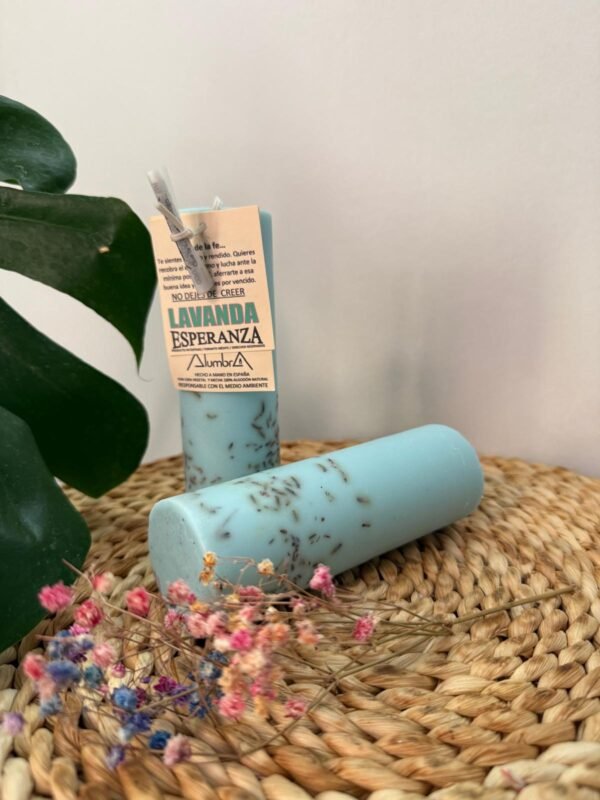 Vela Lavanda - Esperanza