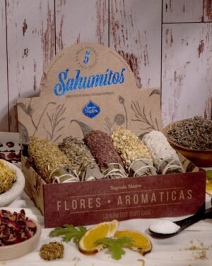 Kit Sahumito Sagrado Aromas Florales