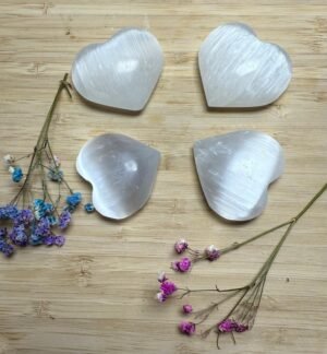 Mini Corazón de Selenita