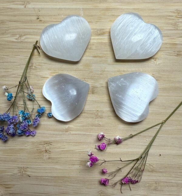 Mini Corazón de Selenita